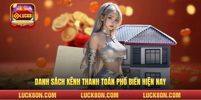 Danh sách kênh thanh toán phổ biến hiện nay